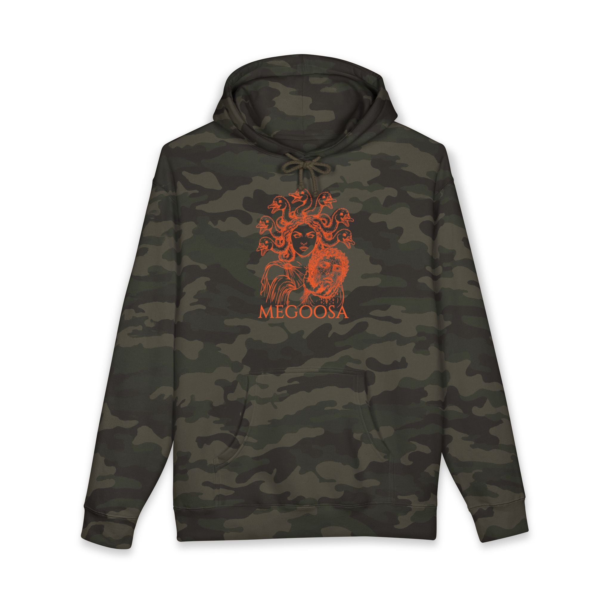Unisex Heavyweight Hooded Sweatshirt (Camo)