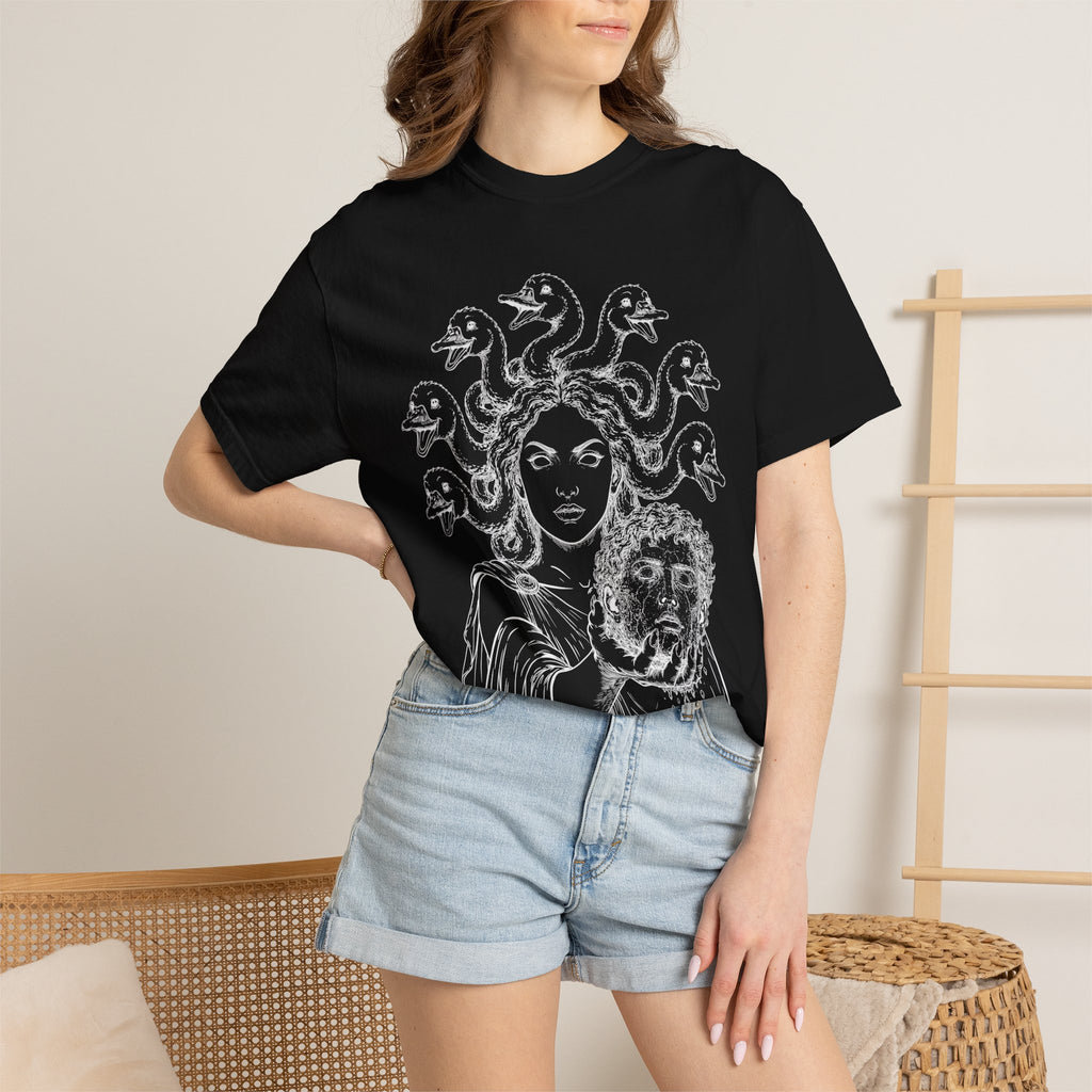 Black Unisex T-shirt W/ Back Logo