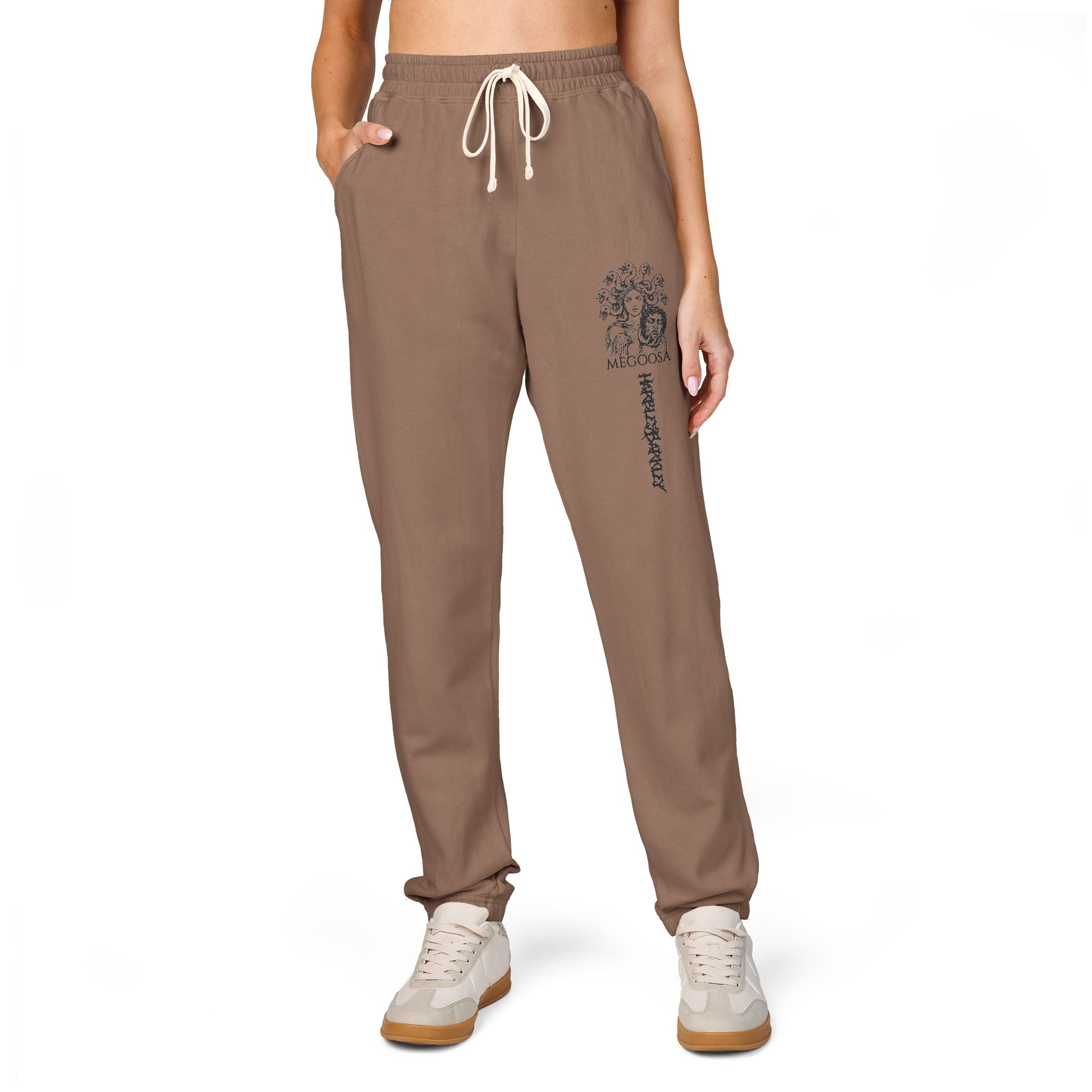 Unisex Garment-Dyed Fleece Sweatpants