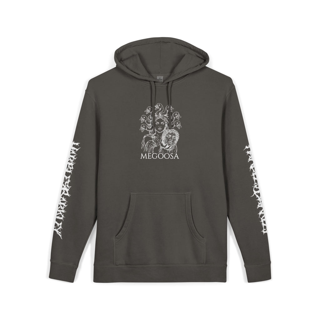 Unisex Pigment-Dyed Hoodie Black