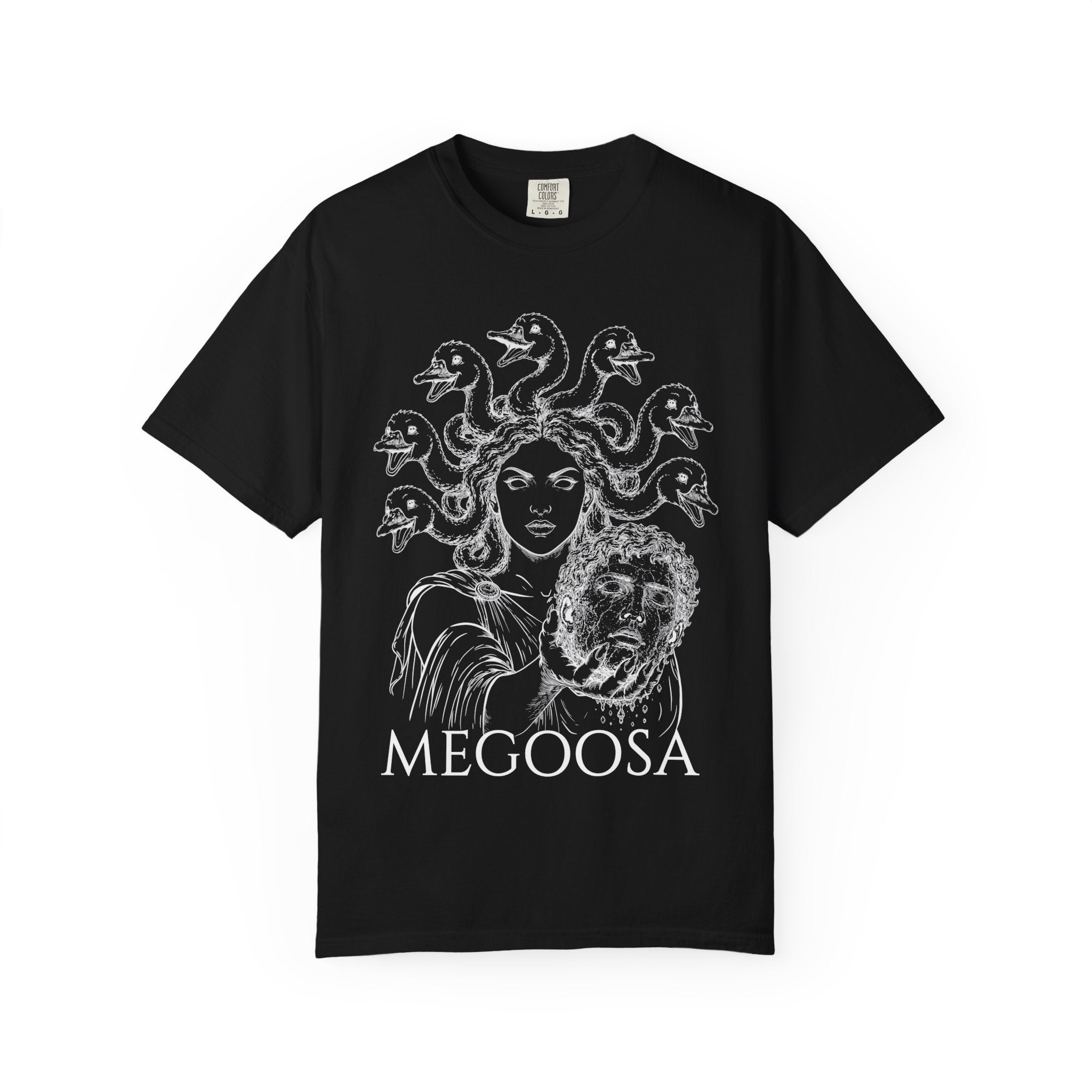 Black Unisex T-shirt W/ Back Logo