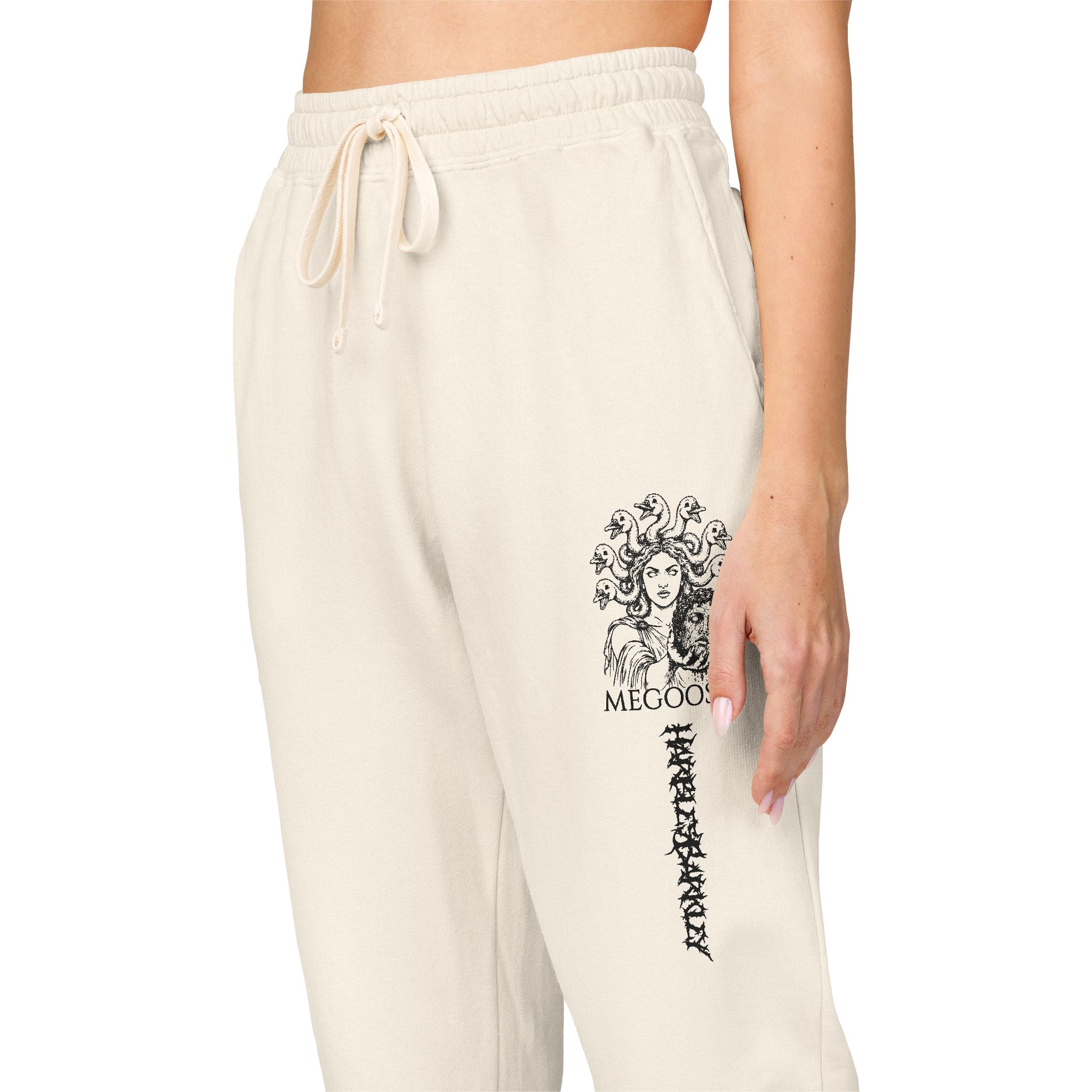 Unisex Garment-Dyed Fleece Sweatpants