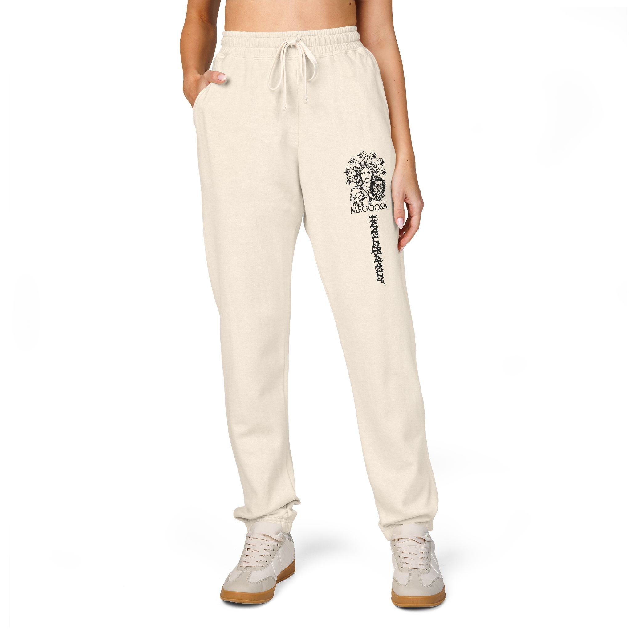 Unisex Garment-Dyed Fleece Sweatpants