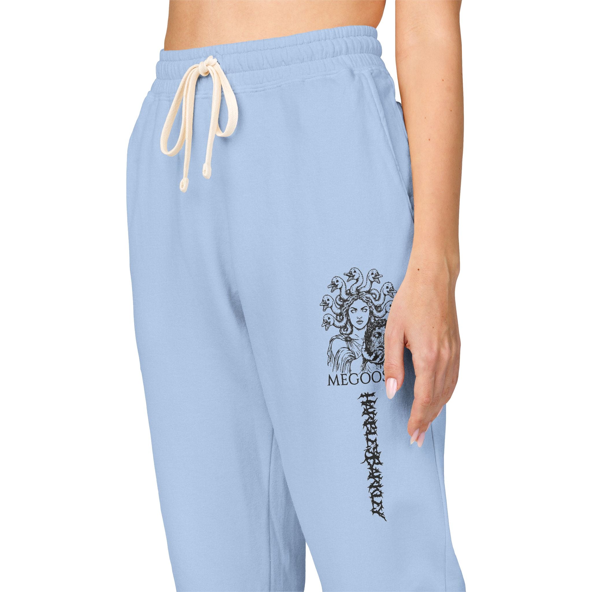 Unisex Garment-Dyed Fleece Sweatpants