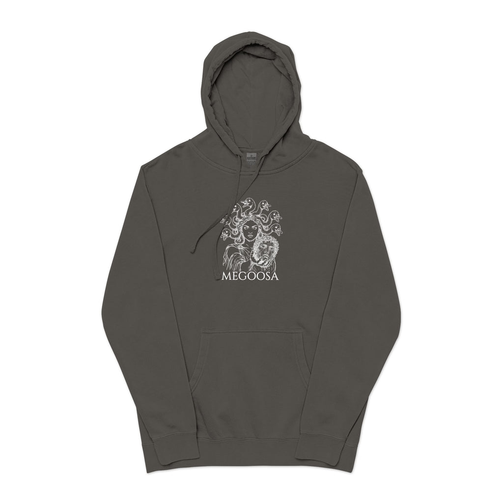 Unisex Pigment-Dyed Hoodie Black