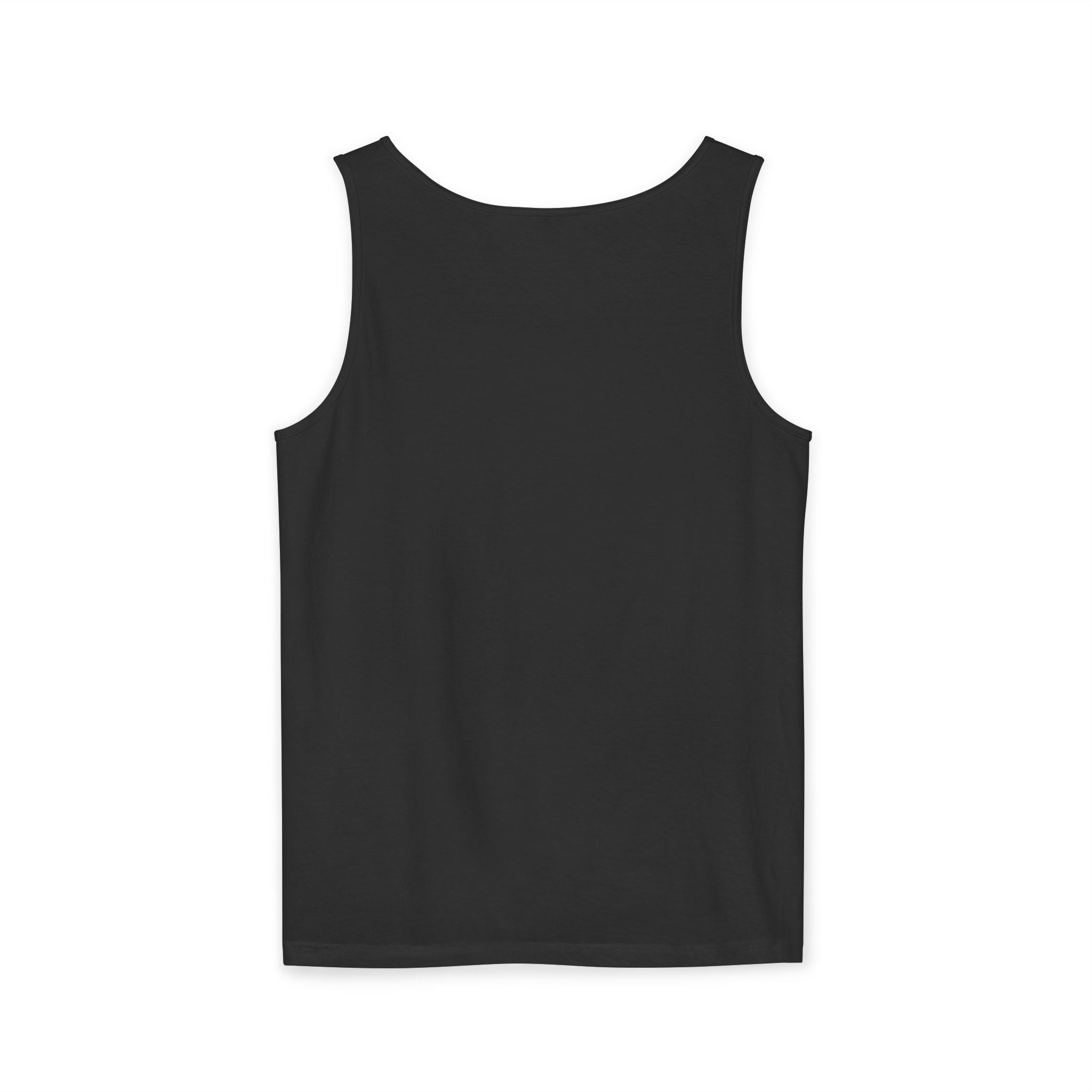 Unisex Garment-Dyed Tank Top (Black)