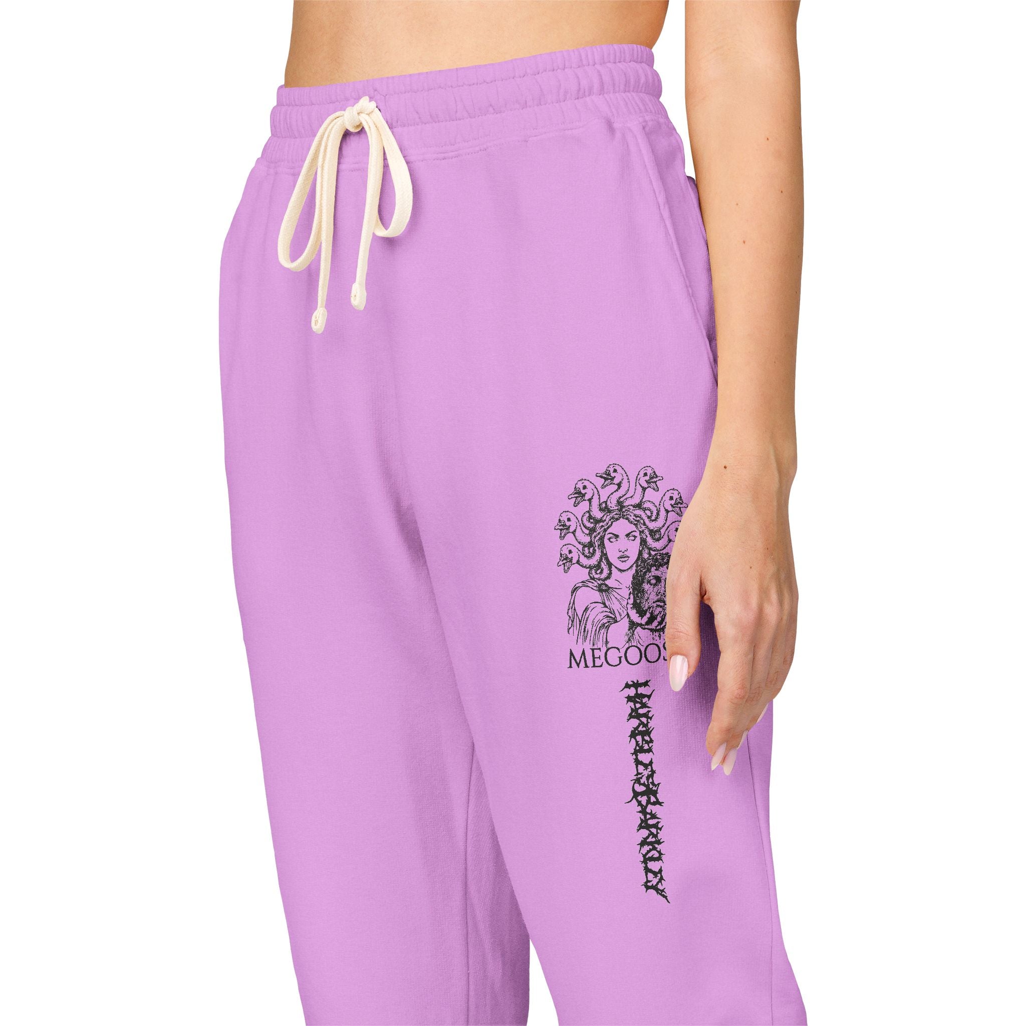 Unisex Garment-Dyed Fleece Sweatpants