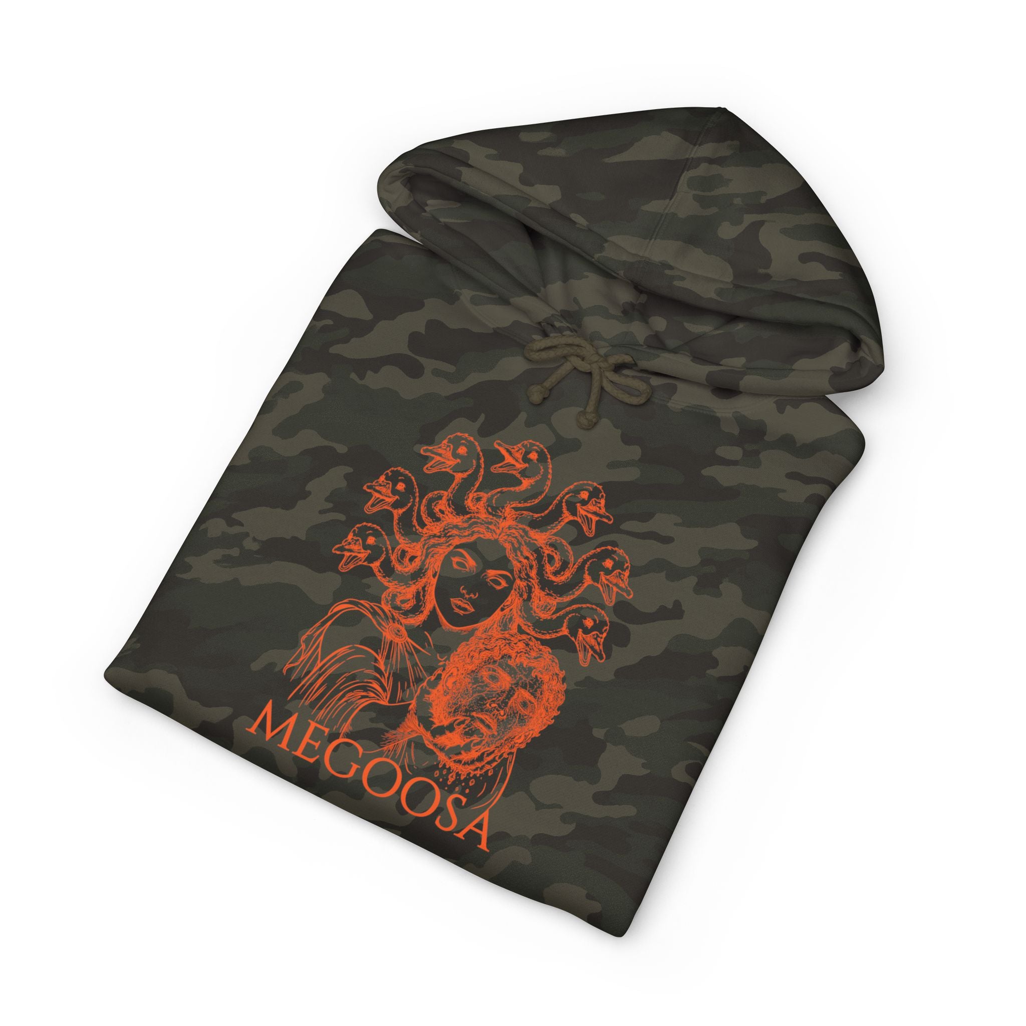 Unisex Heavyweight Hooded Sweatshirt (Camo)