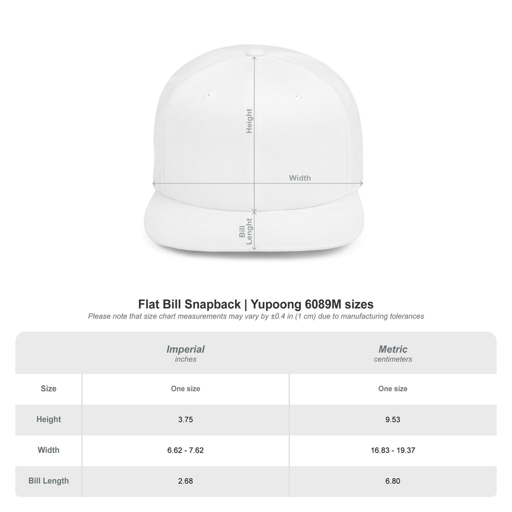Flat Bill Snapback (MeGoosa)