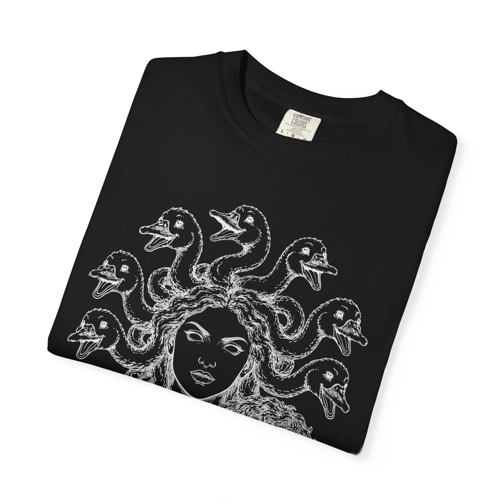 Black Unisex T-shirt W/ Back Logo