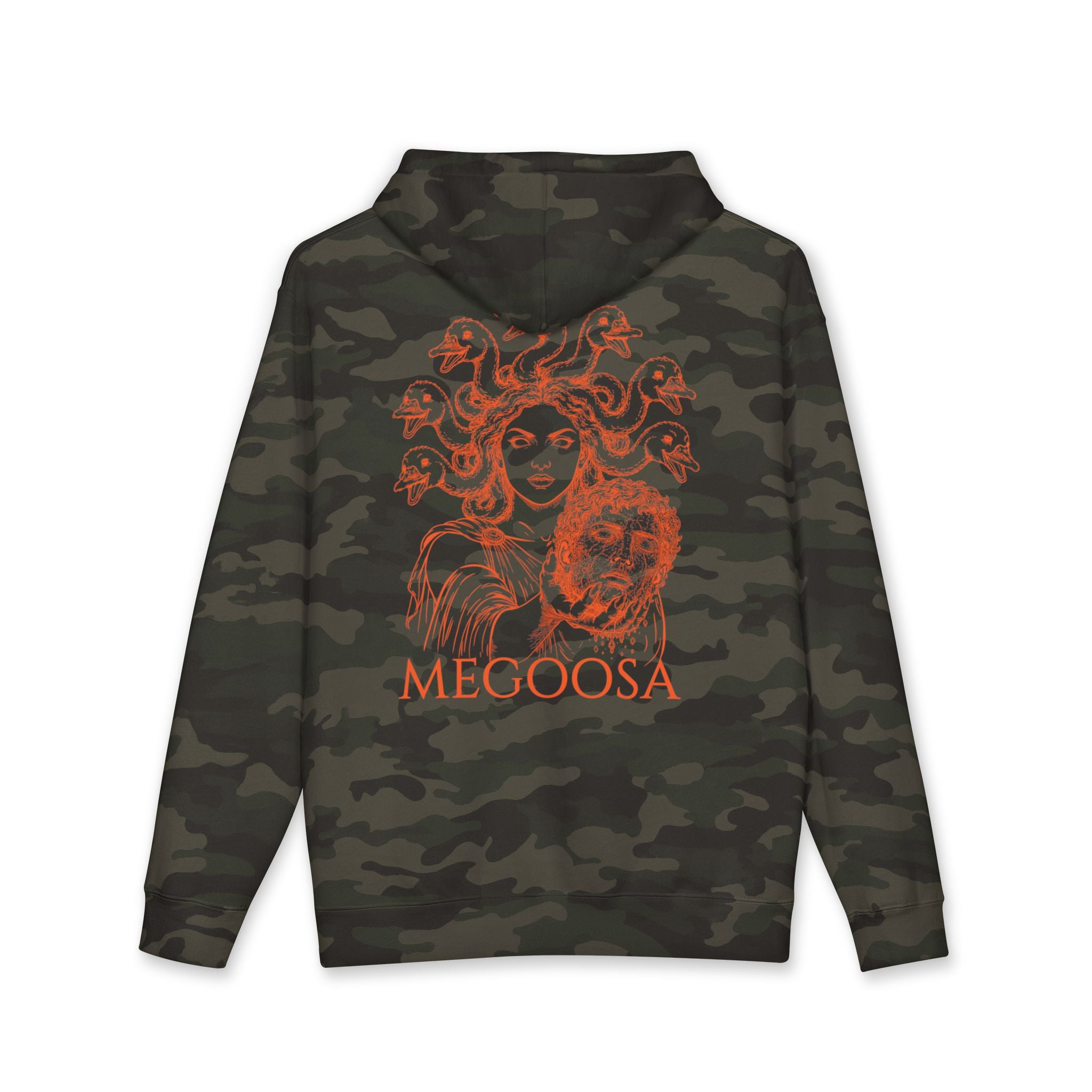 Unisex Heavyweight Hooded Sweatshirt (Camo)